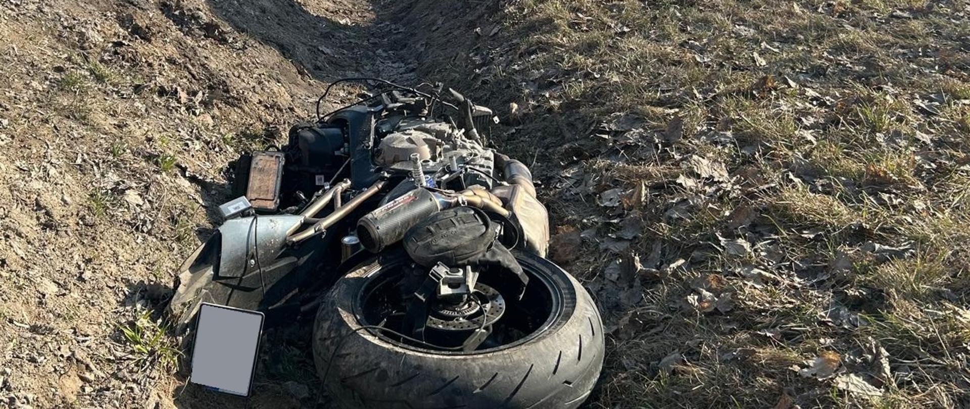 Tragiczna noc. Nie żyje motocyklista