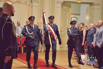 Uroczyste obchody 107. rocznicy powołania Policji