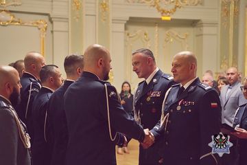 Uroczyste obchody 107. rocznicy powołania Policji