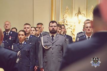 Uroczyste obchody 107. rocznicy powołania Policji