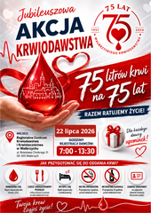 75 litrów krwi na 75-lecie