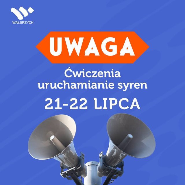 Syreny w Wałbrzychu i całej Polsce