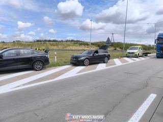 Karambol na A4. Ogromny korek pod Kostomłotami