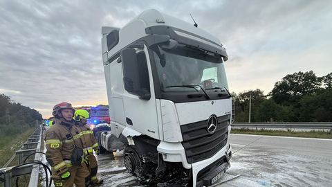Kolejny poważany "dzwon" na autostradzie A4
