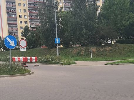 Duże utrudnienia na Fortecznej i tak będzie do końca wakacji