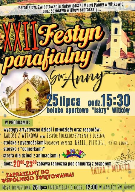 W sobotę widzimy się w Witkowie