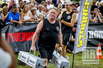 Pokaz siły i olbrzymie ciężary. Strongmeni z wizytą na święcie miasta