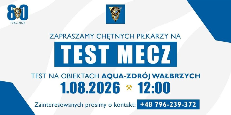 Organizują testy... na dwa tygodnie przed startem ligi