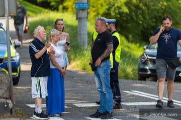 Protest w obronie Bobru. Kierowcy stali w kilometrowych korkach, nie wiedząc dlaczego