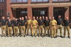 Strażak z Wałbrzycha wyruszył na międzynarodową misję do Hiszpanii