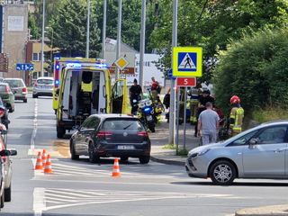 Wypadek na K. Miarki w Jeleniej Górze