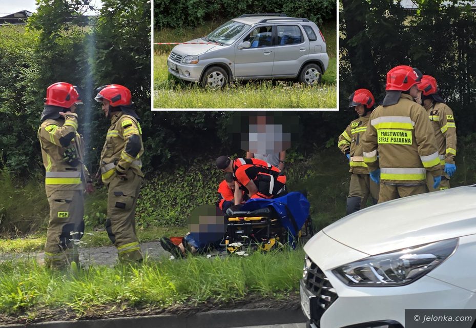Wypadek na Miarki w Jeleniej Górze