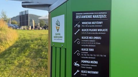 Samoobsługowe stacje naprawy rowerów