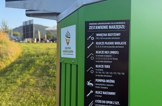 Samoobsługowe stacje naprawy rowerów