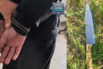 Nożownik złapany. Zatrzymano 30-latka podejrzanego o usiłowanie zabójstwa!
