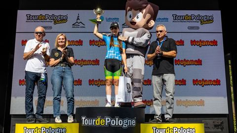 Nasza kolarka wicemistrzynią Tour de Pologne