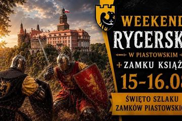 Rycerze zawładną Zamkiem Książ