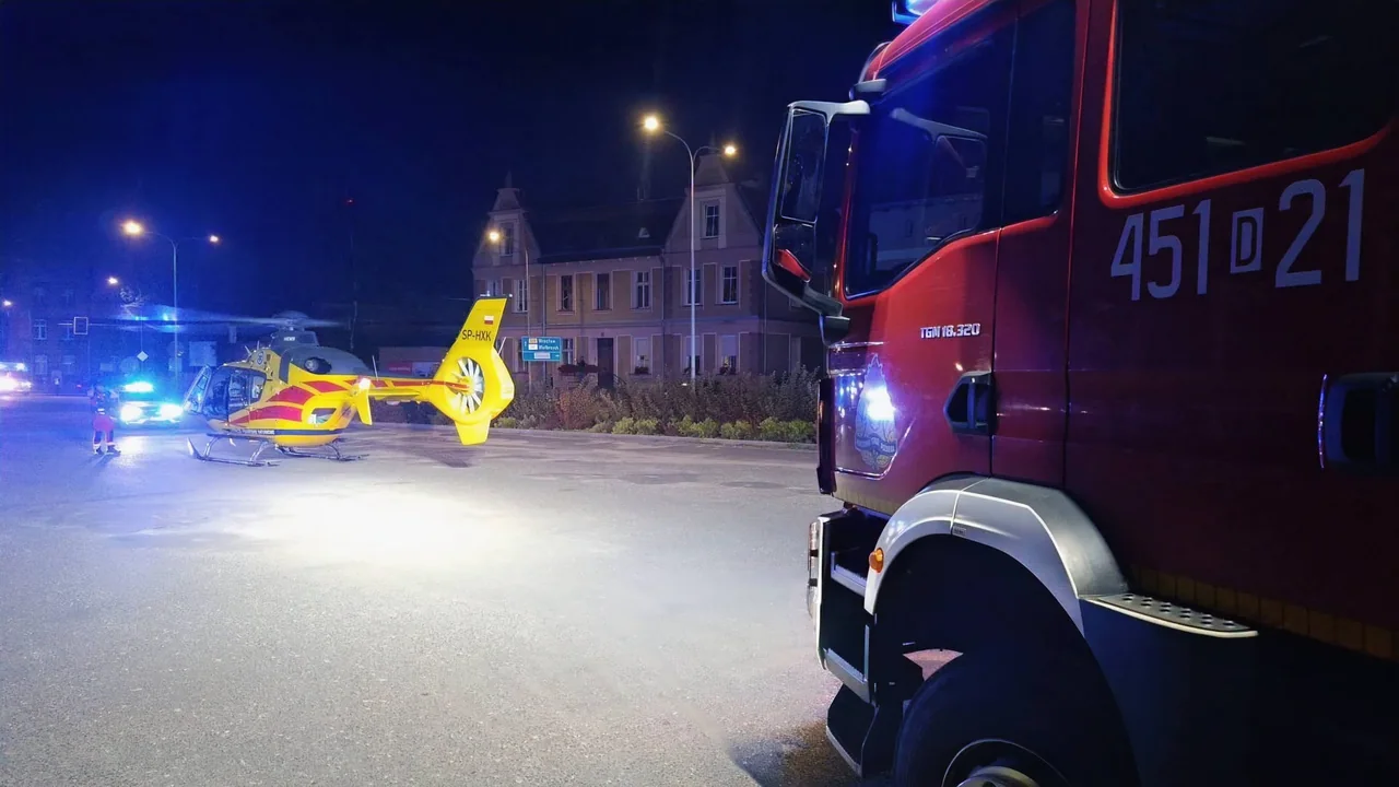 Stan chłopca po ataku nożownika jest krytyczny, w akcji śmigłowiec LPR!