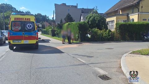 73-latek doprowadził do wypadku z młodym motocyklistą
