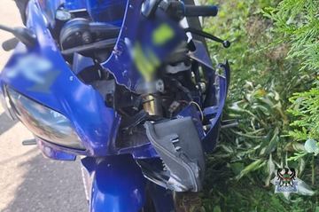 73-latek doprowadził do wypadku z młodym motocyklistą