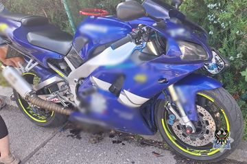 73-latek doprowadził do wypadku z młodym motocyklistą