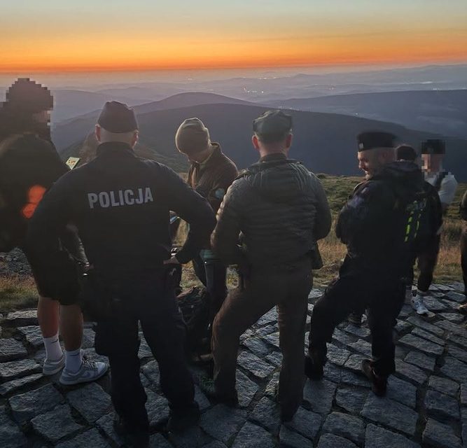 Posypały się mandaty na Śnieżce