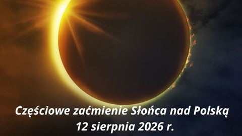 W środę wieczorem zaćmienie Słońca