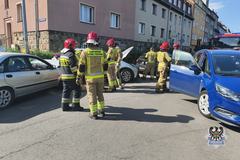Poważy wypadek na skrzyżowaniu Batorego z Zamoyskiego