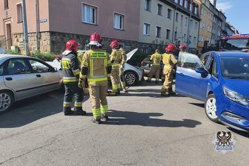 Poważy wypadek na skrzyżowaniu Batorego z Zamoyskiego