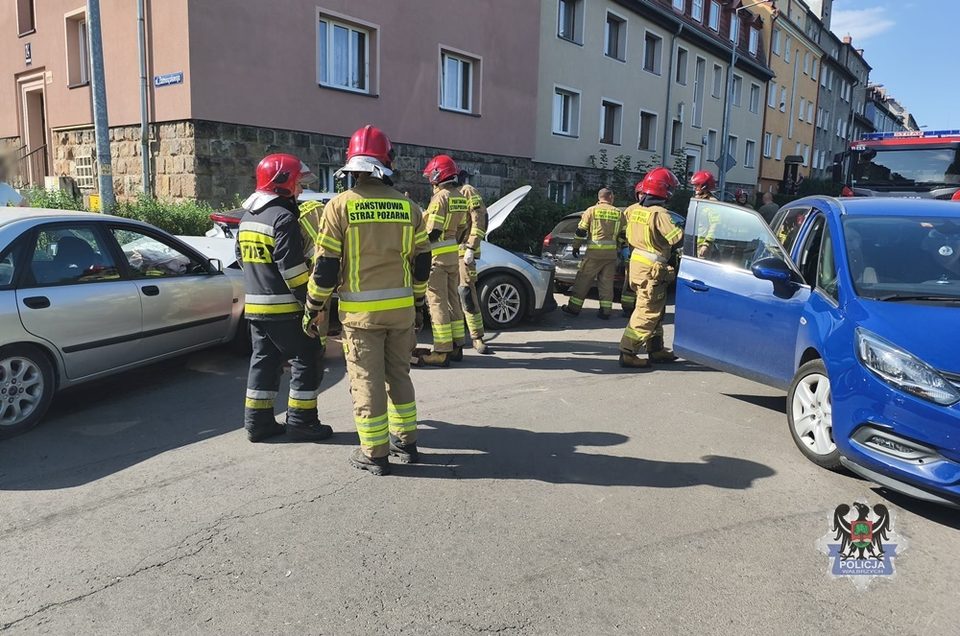 Poważy wypadek na skrzyżowaniu Batorego z Zamoyskiego