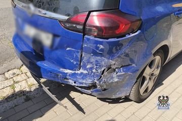 Poważy wypadek na skrzyżowaniu Batorego z Zamoyskiego