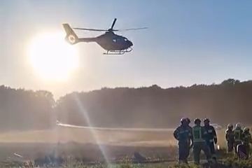 Bardzo poważny wypadek, lądował śmigłowiec LPR
