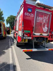 Poważny wypadek z udziałem motocyklisty. Kierowca w szpitalu