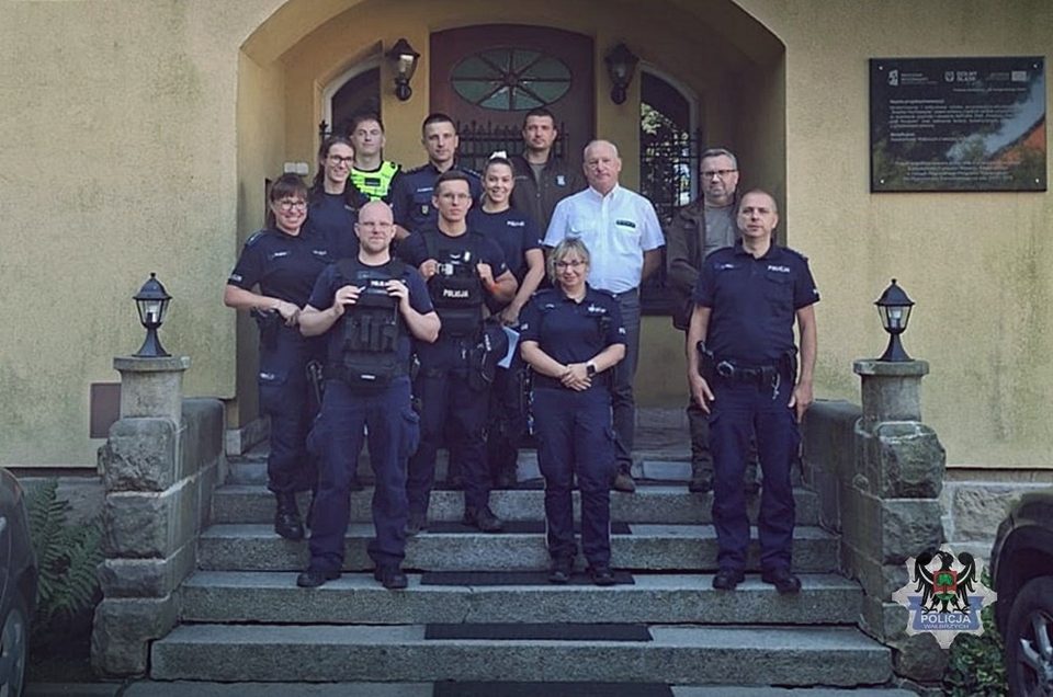 Policjanci doskonalili wiedzę dotyczącą bezpieczeństwa w lasach