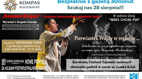 Odkryj bogactwo kultury regionu – nowy numer „Kompasu Kulturalnego” już 28 sierpnia!