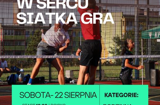 Rodzinny turniej siatkówki