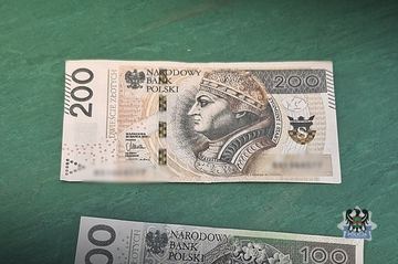 Producent "lewych" banknotów z domowej drukarki
