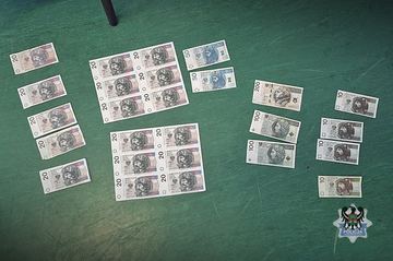 Producent "lewych" banknotów z domowej drukarki