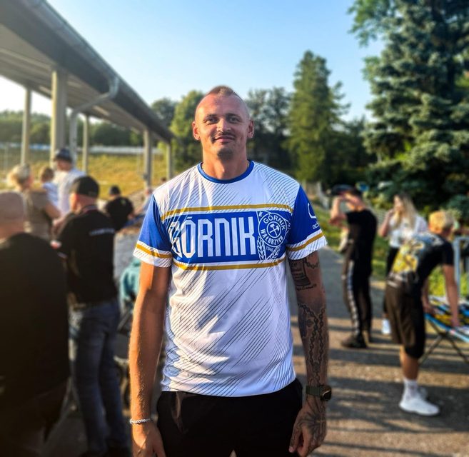 Kapitan koszykarskiego Górnika pokazał klasę. Był obecny na derbach