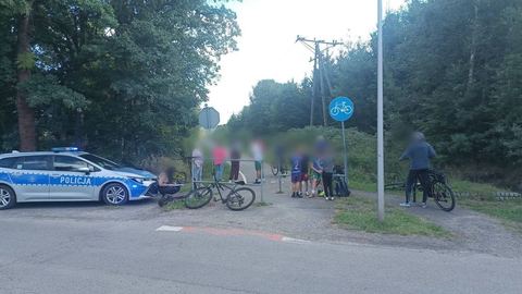 Wypadek z udziałem rowerzysty i 12-latka na hulajnodze elektrycznej