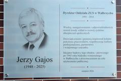 Odsłoniono tablicę poświęconą pamięci Jerzego Gajosa