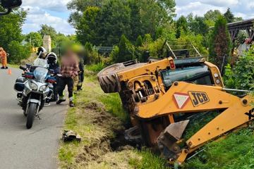 Pijany 43-latek stracił koparkę wartą ponad 100 tysięcy!