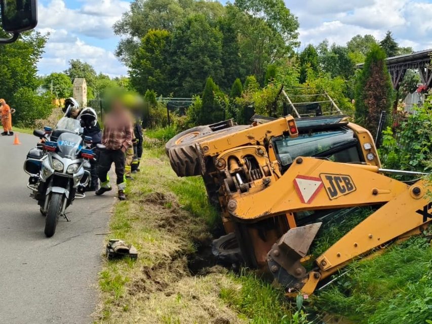 Pijany 43-latek stracił koparkę wartą ponad 100 tysięcy!