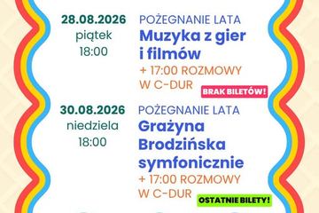 Pożegnanie lata z Filharmonią
