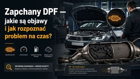 Zapchany DPF — jakie są objawy i jak rozpoznać problem na czas?