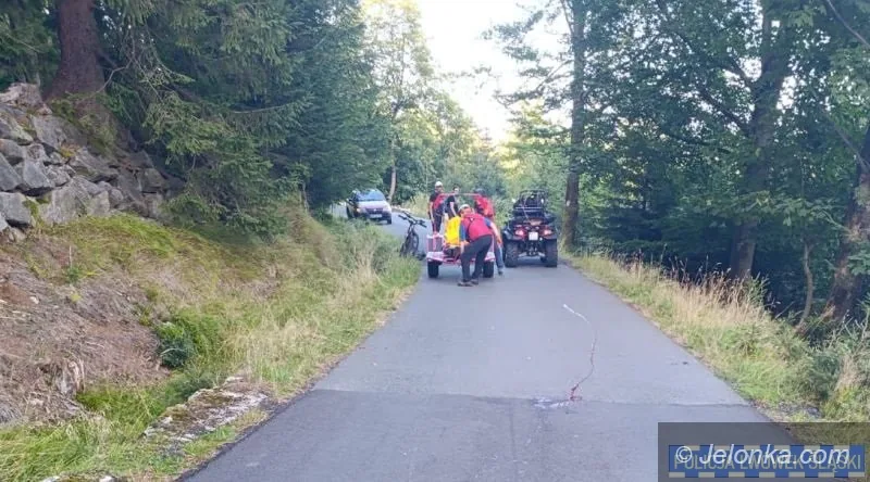 Znamy przyczyny tragedii. Rowerzysta, który zginął był bez kasku!