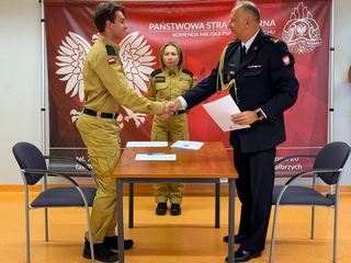 Nowi strażacy w Wałbrzychu