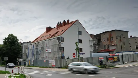 Budynek już w stanie surowym