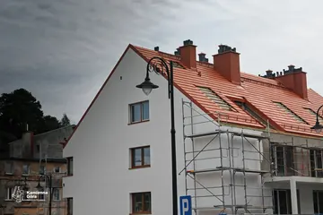 Budynek już w stanie surowym
