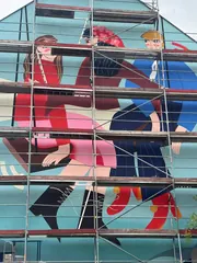 Nowy mural odzdobi wałbrzyską ulicę